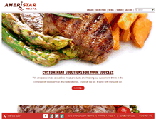 Tablet Screenshot of ameristarmeats.com